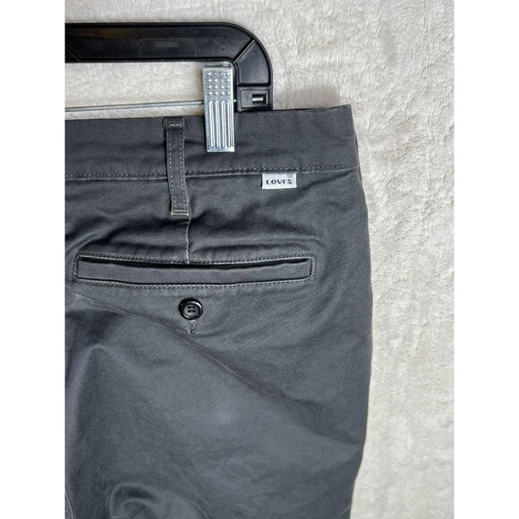 Levis Chino Pants Slim Mens 36x30 Dark Gray 24888 S40196 - Picture 4 of 7